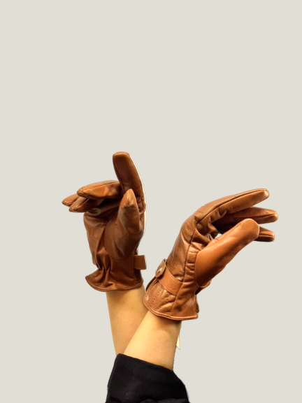 دست کش زنانه ومردانه چرم گوسفندی درجه یک